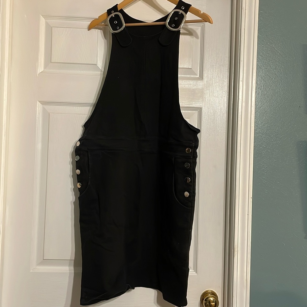 Universal Standard Size Small Fits Like 14-16 Denim Dress Black Danielle Brooks